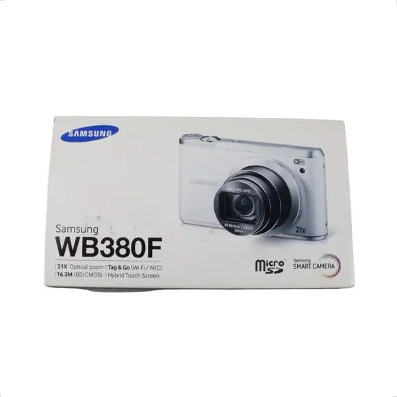 Samsung WB380F Digital Camera - (Mint Green) - Bundle (Tested+Works) - Picture 15 of 16